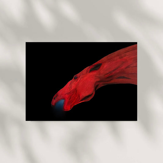 Postkarte The Dragon